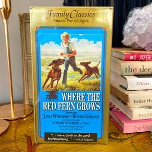 Where The Red Fern Grows Family Classics VHS in Original Packaging